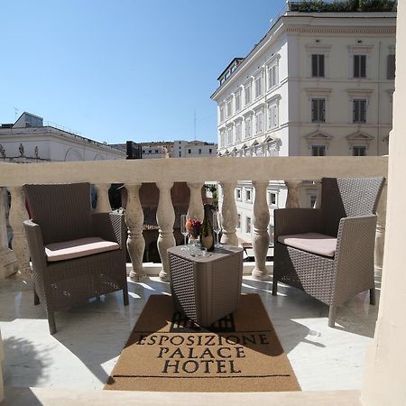 Esposizione Palace Hotel Rom Exterior foto